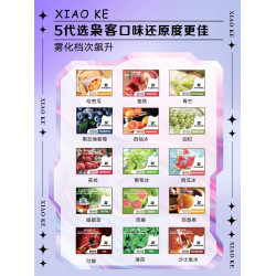 正品 XIAOKE五代煙彈 梟客五代霧化彈