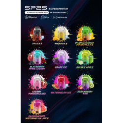 正品 SP2S 9000口一次性電子煙澳洲版 SP2S拋棄式電子煙9000口